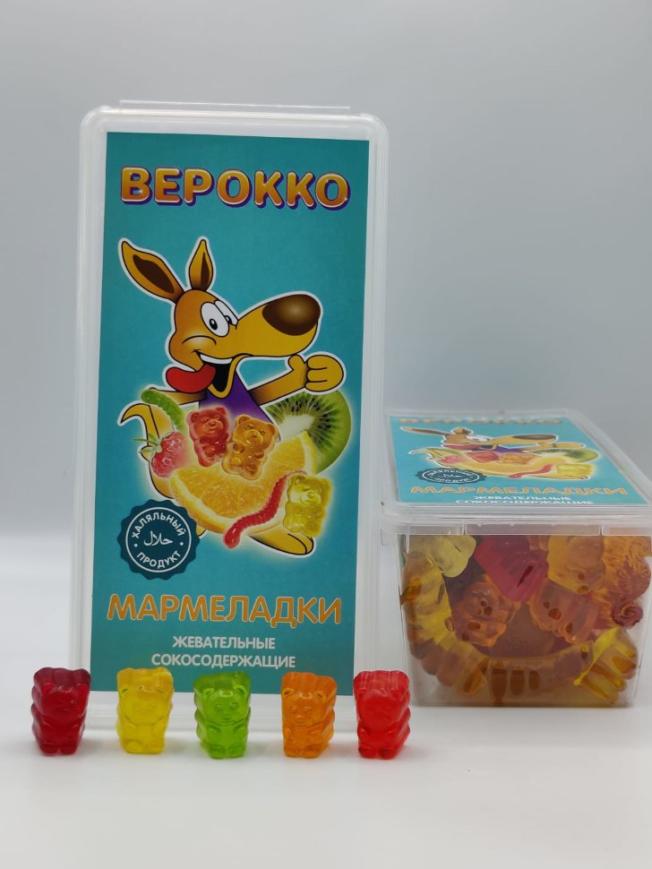  Жевательный мармелад Мишки фруктовые, 250г   в Чайковском