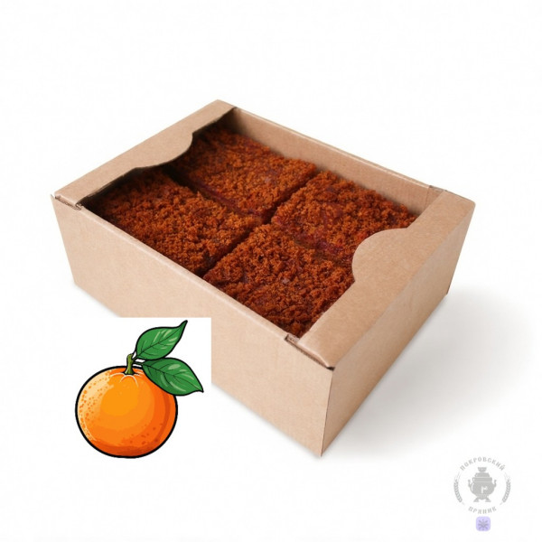 №3 Пряник 1кг с фруктовой начинкой Апельсин в Чайковском