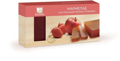  Мармелад пластовый 210г Яблоко-Клубника в Чайковском