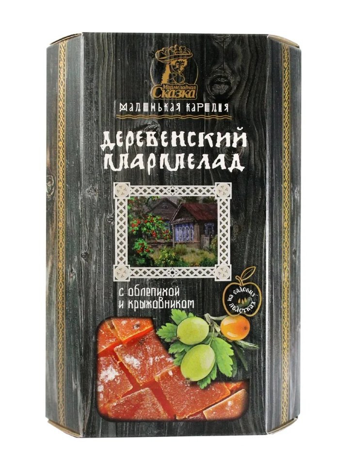  Мармелад деревенский "С крыжовником и облепихой" 300г в Чайковском