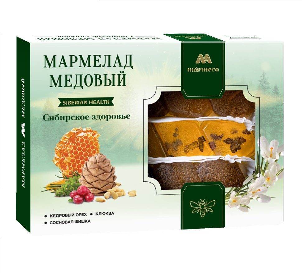  Мармелад медовый "Сибирское здоровье" без сахара 200г  в Чайковском