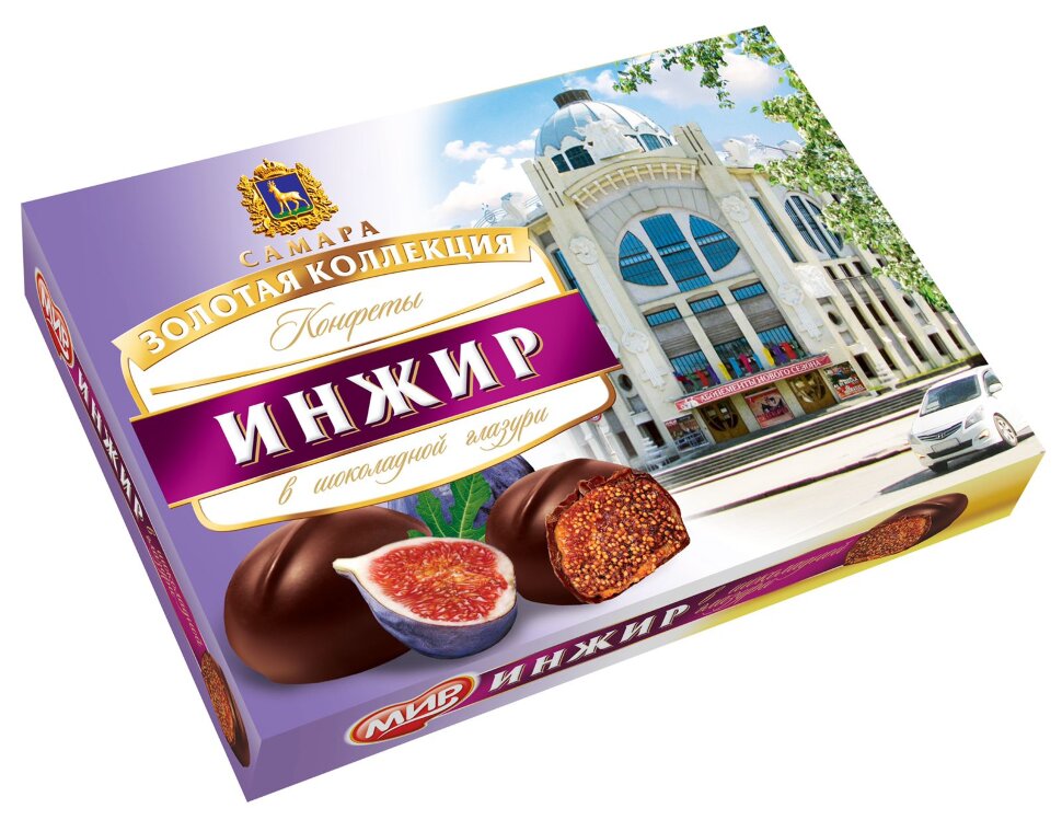  КФ МИР Инжир в шоколадной глазури 160г в Чайковском